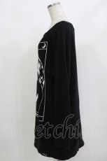 画像2: KILL STAR / The Moon SWEAT  L 黒 H-26-09-12-077-PU-TO-KB-ZH (2)