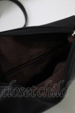 画像3: NieR Clothing / ショルダーバッグ  黒 H-26-09-12-078-PU-ZA-AK-ZH (3)