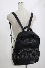 画像1: NieR Clothing / ミケプリントリュック  黒 H-26-09-12-079-PU-BG-AK-ZH (1)