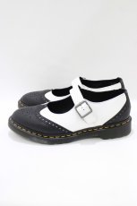 画像2: Dr.Martens （Getta Grip） / メリージェーンシューズ UK9(28cm) 白×黒 H-26-09-12-081-PU-SH-AK-ZH (2)