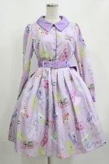 画像1: Emily Temple cute / コンパクトカセットワンピース M パープル H-26-09-12-009-ET-OP-NS-ZH (1)