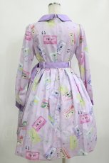 画像3: Emily Temple cute / コンパクトカセットワンピース M パープル H-26-09-12-009-ET-OP-NS-ZH (3)