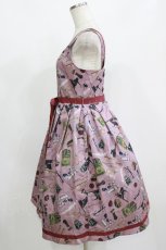 画像2: Emily Temple cute / STATIONERYノースリーブワンピース M mauve pink H-26-09-12-010-ET-OP-NS-ZH (2)