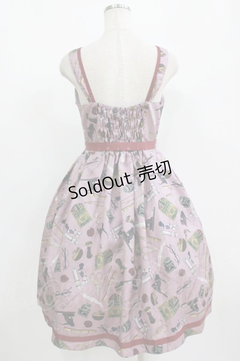 画像3: Emily Temple cute / STATIONERYノースリーブワンピース M mauve pink H-26-09-12-010-ET-OP-NS-ZH (3)