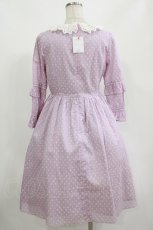 画像3: Emily Temple cute / ドビードットワンピース M パープル H-26-09-12-020-ET-OP-AK-ZH (3)
