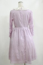 画像3: Emily Temple cute / ドビードットワンピース M パープル H-26-09-12-021-ET-OP-AK-ZH (3)