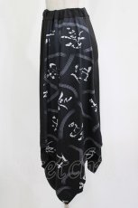 画像2: NieR Clothing / レイヤードパンツ F 黒 H-26-09-12-023-PU-PA-AK-ZH (2)