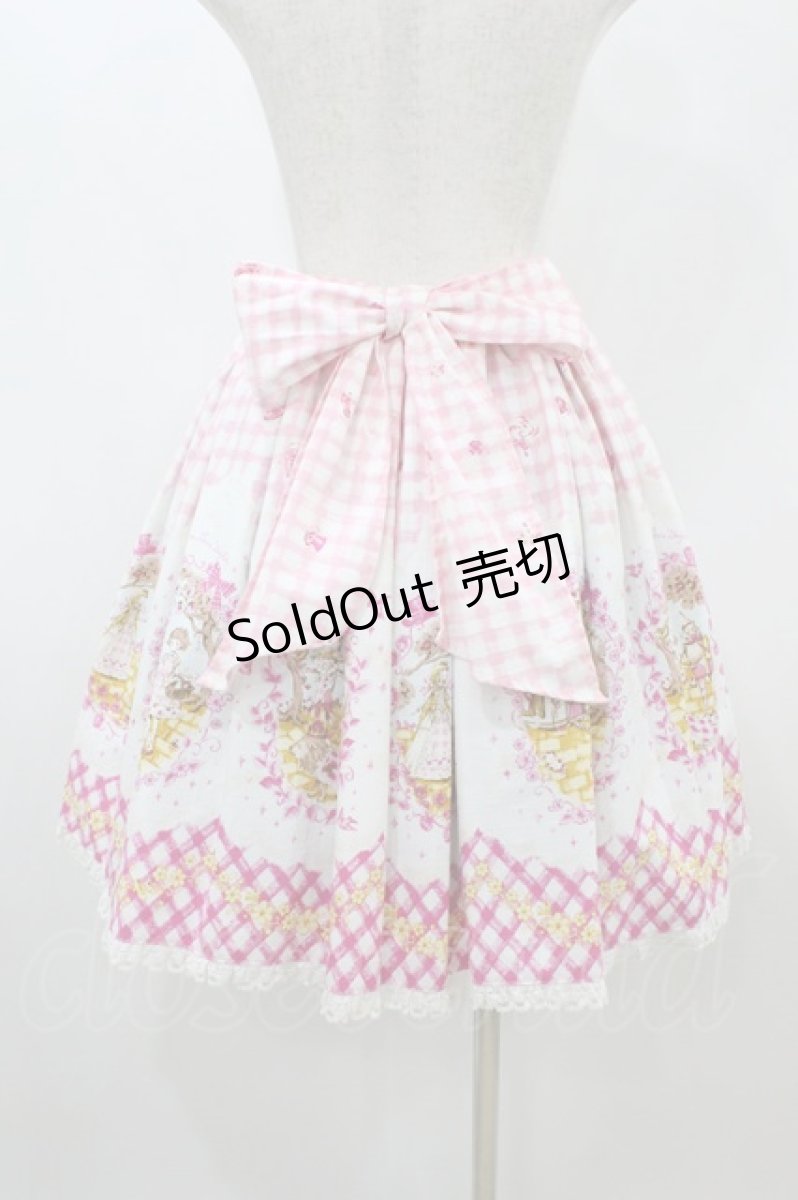 画像2: BABY,THE STARS SHINE BRIGHT / Wiz Me♪Over the Rainbow柄スカート F ピンク H-26-09-13-033-BA-SK-YZ-ZH (2)