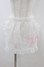 画像1: Angelic Pretty / オリジナルロゴFairyフリルエプロン F オフ/ピンク H-26-09-13-035-AP-SK-YZ-ZH (1)