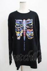 画像1: QOOZA / QOOZA×zumi Costal Long Sleeve Tee  黒 H-26-09-13-054-PU-TO-KB-ZH (1)