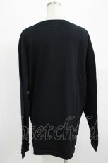 画像3: QOOZA / QOOZA×zumi Costal Long Sleeve Tee  黒 H-26-09-13-054-PU-TO-KB-ZH (3)