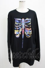 画像1: QOOZA / QOOZA×zumi Costal Long Sleeve Tee  黒 H-26-09-13-055-PU-TO-KB-ZH (1)