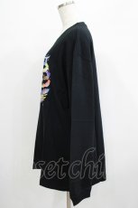 画像2: QOOZA / QOOZA×zumi Costal Long Sleeve Tee  黒 H-26-09-13-055-PU-TO-KB-ZH (2)