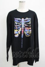 画像1: QOOZA / QOOZA×zumi Costal Long Sleeve Tee  黒 H-26-09-13-058-PU-TO-KB-ZH (1)