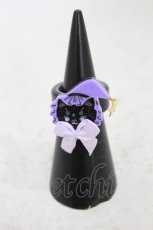 画像1: Angelic Pretty / Magical Milk Catsリング  ブラック H-26-09-13-013-AP-AC-YZ-ZH (1)