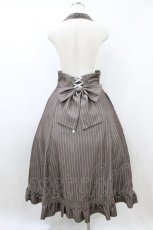 画像2: Forest Wardrobe（海外ロリータブランド） / クラシカルジャンパースカートドレス　令嬢風 L ブラウン H-26-09-13-015-LO-SK-YZ-ZH (2)