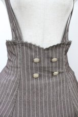 画像3: Forest Wardrobe（海外ロリータブランド） / クラシカルジャンパースカートドレス　令嬢風 L ブラウン H-26-09-13-015-LO-SK-YZ-ZH (3)