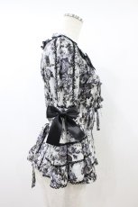 画像3: metamorphose / ロザリースクエアあき姫袖ブラウス サイズ1 オパールグレー(Opal Gray) H-26-09-13-017-ME-BL-NS-ZH (3)