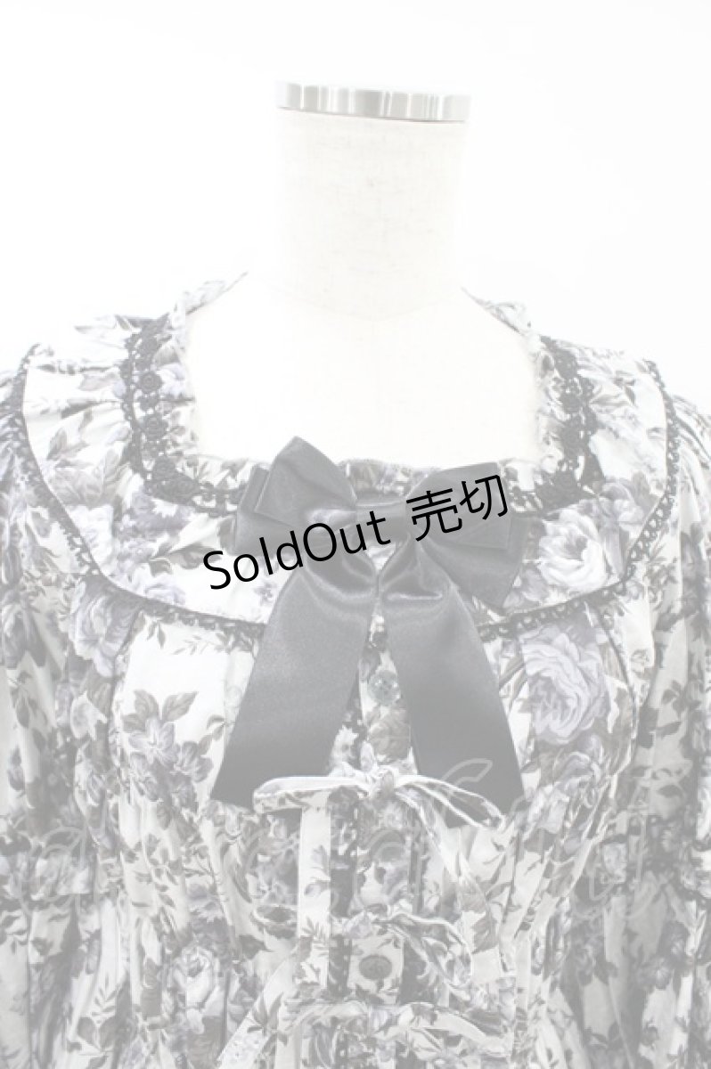 画像4: metamorphose / ロザリースクエアあき姫袖ブラウス サイズ1 オパールグレー(Opal Gray) H-26-09-13-017-ME-BL-NS-ZH (4)