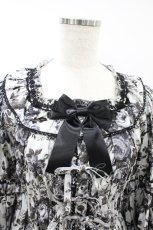 画像4: metamorphose / ロザリースクエアあき姫袖ブラウス サイズ1 オパールグレー(Opal Gray) H-26-09-13-017-ME-BL-NS-ZH (4)
