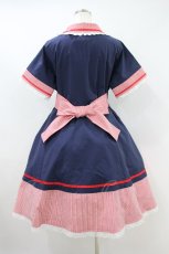 画像2: majoretty / 五月アイ/Cheese Bear/AI エリツキハンソデOP 2L ネイビー H-26-09-14-030-LO-OP-YZ-ZH (2)