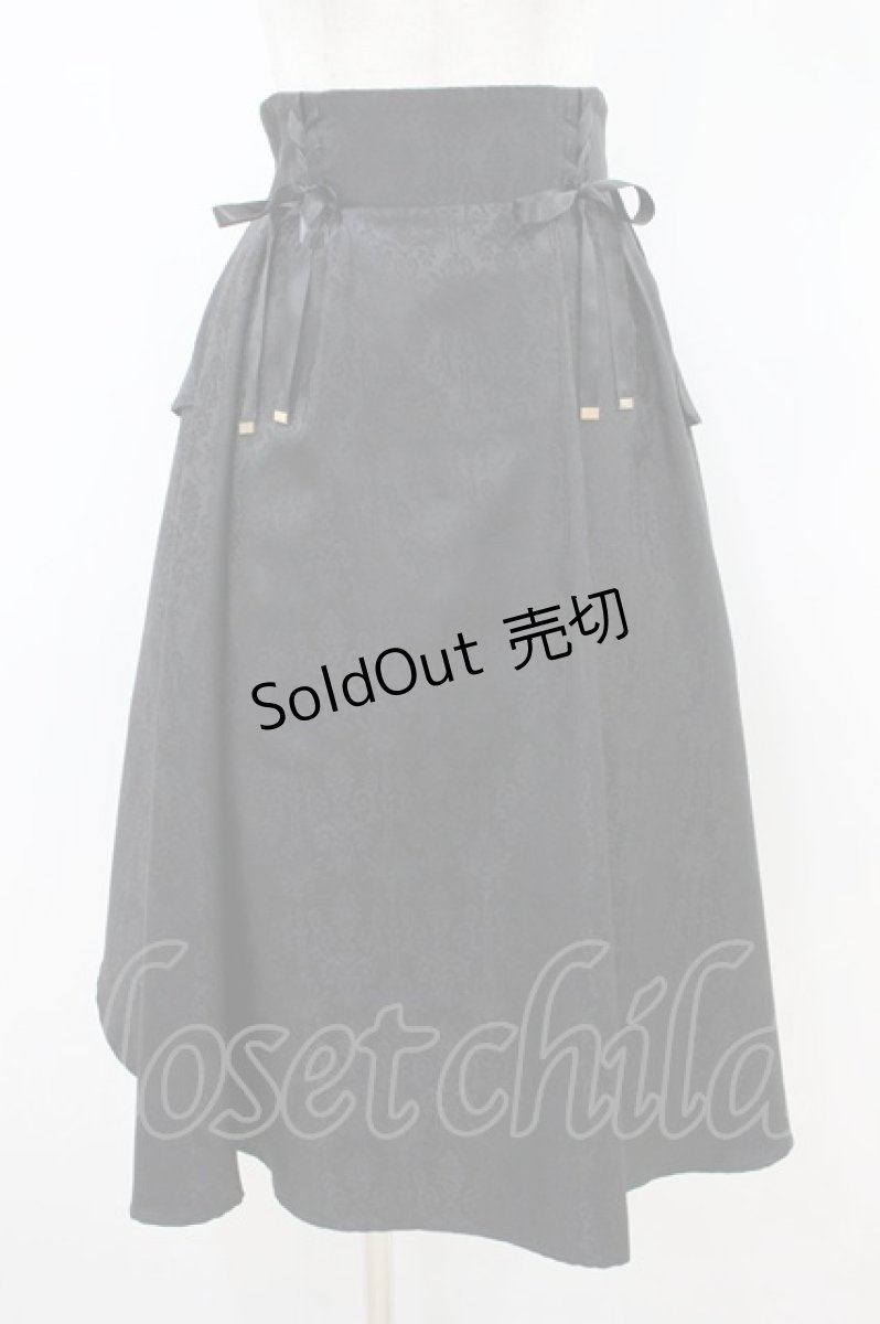 画像1: Secret Honey / スカート バッスルミディスカート M ブラック H-26-09-14-035-CA-SK-YZ-ZH (1)