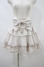 画像1: LIZ LISA / ビッグリボンティアードスカート F ピンク H-26-09-14-037-LO-SK-YZ-ZH (1)