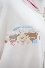 画像3: CHIP CLIP / 五月アイ/CC*AIクマミミツキパーカー 3L アイボリー/ピンク H-26-09-14-044-LO-TO-YZ-ZH (3)