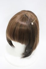 画像1: Michal Negrin / フラワーヘアピン  ゴールド H-26-09-14-1001-LO-AC-KB-ZH (1)
