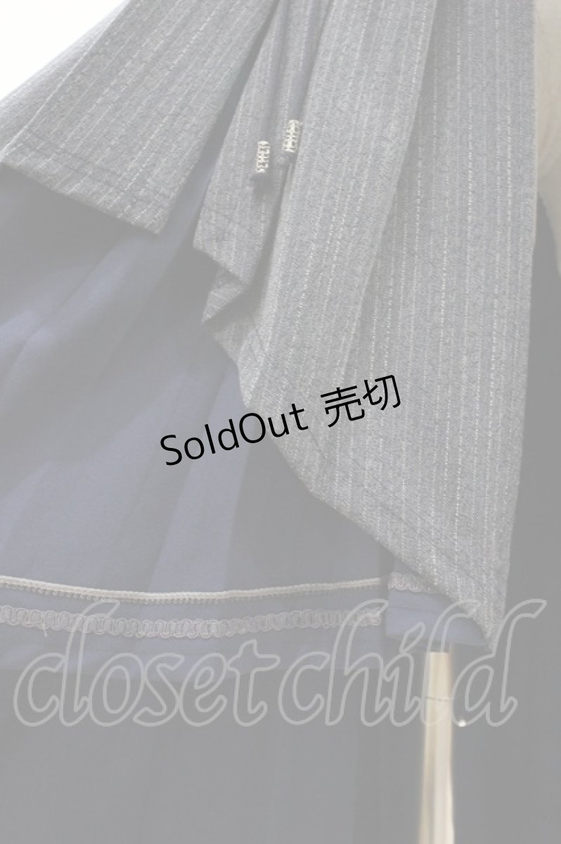 画像5: Ozz oneste / オーバー付きホルターベスト  紺 H-26-09-14-1046-OO-TO-AK-ZH (5)