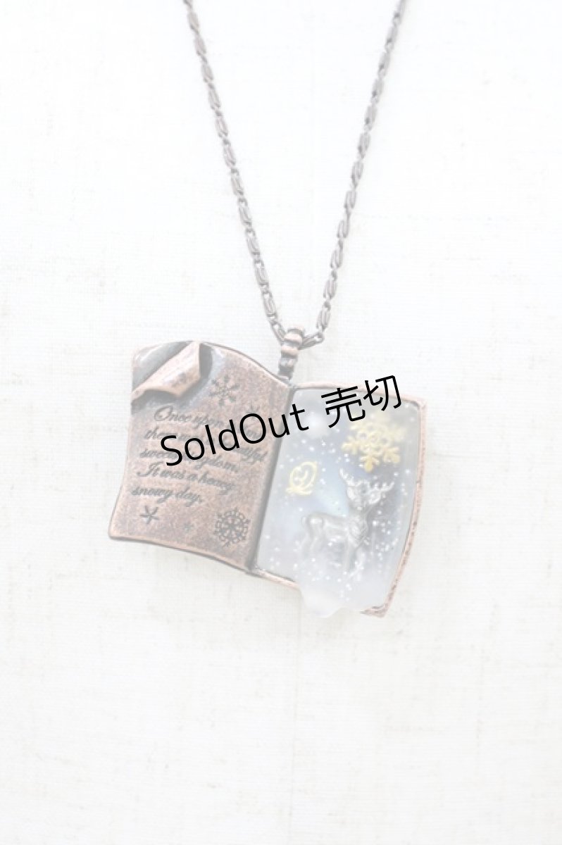 画像3: Q-pot. / スイートウィンターストーリーブックネックレス/オルゴールBOX  ゴールド H-26-09-14-1005-QP-AC-NS-ZH (3)