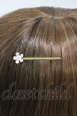 画像2: Michal Negrin / フラワーヘアピン  ゴールド H-26-09-14-1001-LO-AC-KB-ZH (2)