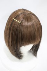 画像1: Q-pot. / Q's batヘアピン  ゴールド H-26-09-14-1002-QP-AC-KB-ZH (1)