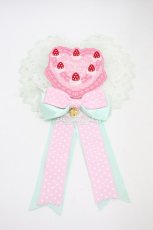 画像1: Angelic Pretty / Happy Cakesロゼッタブローチ  ミント H-26-09-14-008-AP-ZA-YZ-ZH (1)
