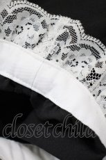 画像6: Secret Honey / アクセサリーリボンレースフリルセットアップ M ブラック H-26-09-14-012-CA-JA-YZ-ZH (6)