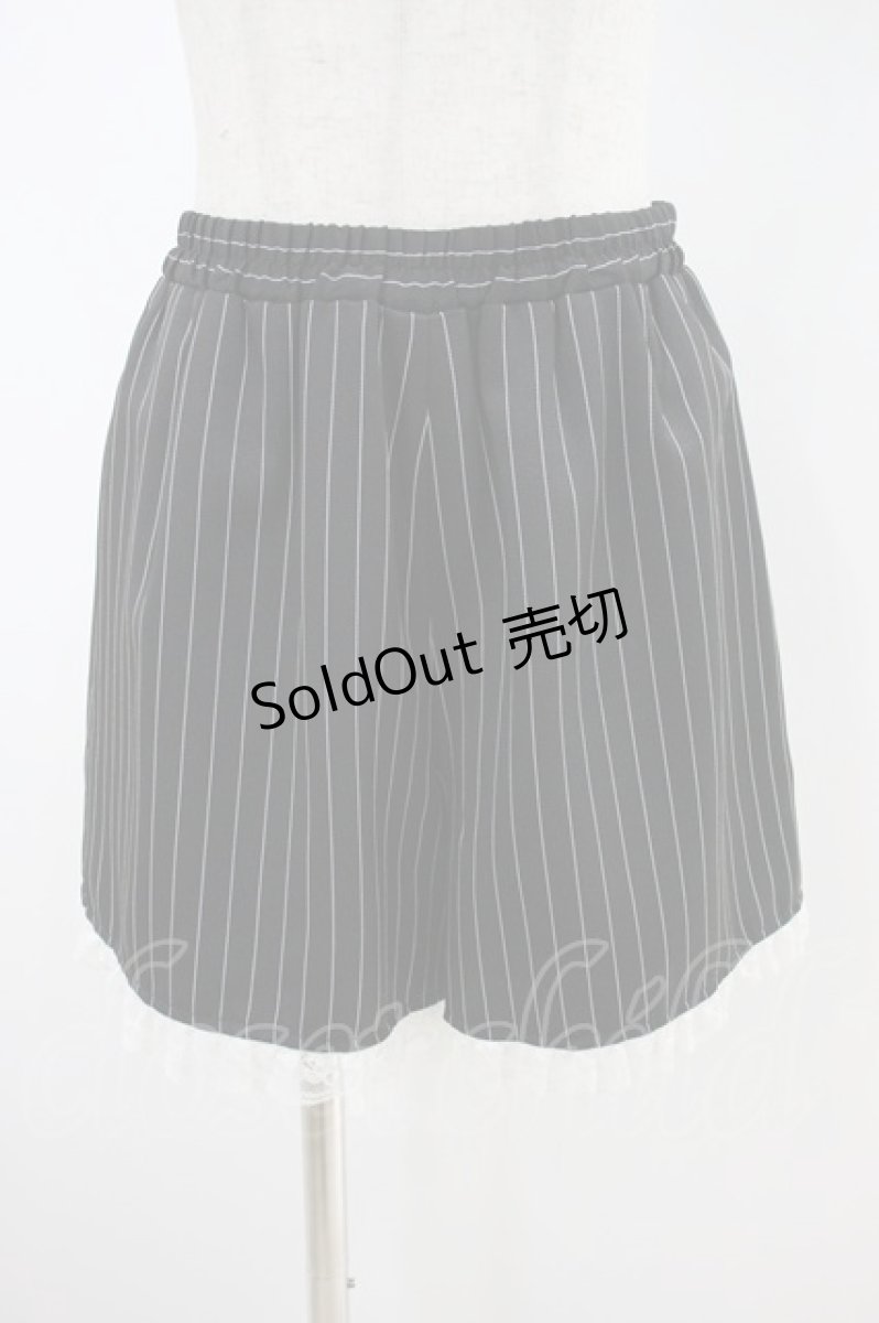 画像4: Secret Honey / ヨークレースフリルセットアップ M ブラック H-26-09-14-013-CA-OP-YZ-ZH (4)