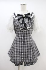 画像1: Secret Honey / バラレースラッフルセットアップ M ブラック H-26-09-14-014-CA-OP-YZ-ZH (1)