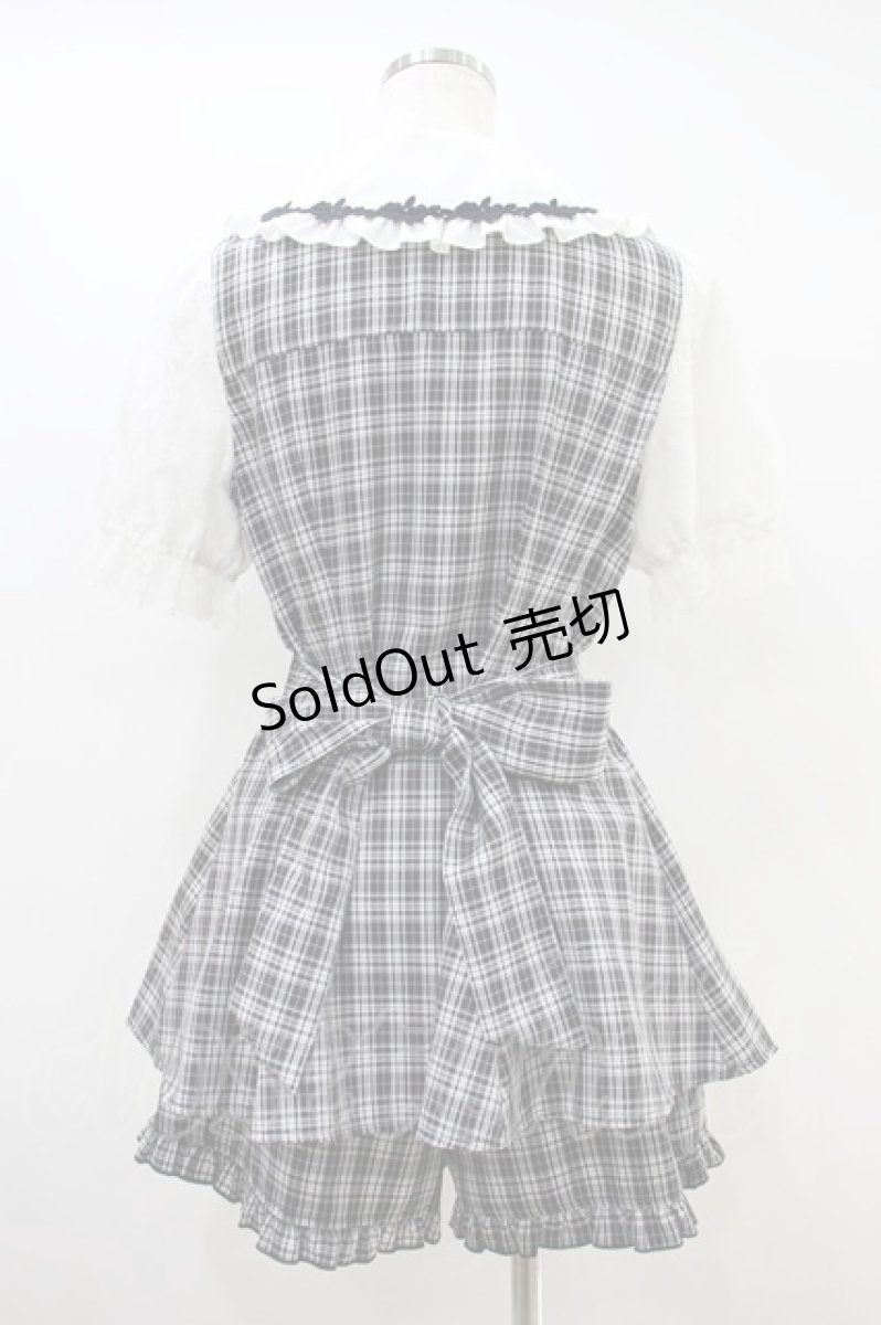 画像2: Secret Honey / バラレースラッフルセットアップ M ブラック H-26-09-14-014-CA-OP-YZ-ZH (2)
