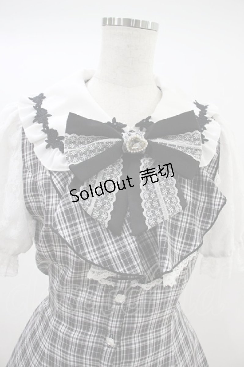 画像3: Secret Honey / バラレースラッフルセットアップ M ブラック H-26-09-14-014-CA-OP-YZ-ZH (3)