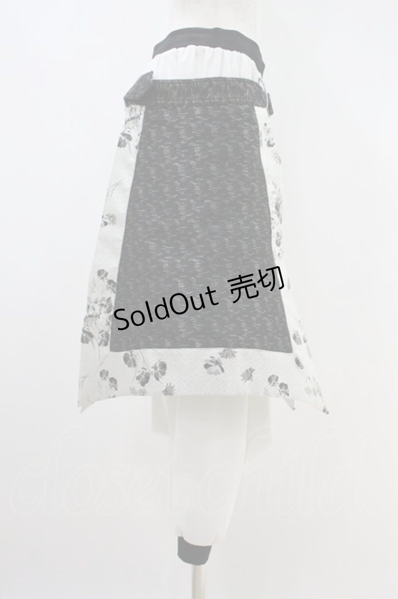 画像3: Qutie Frash / ラップ付きサルエルパンツ  白 H-26-09-14-016-QU-PA-AK-ZH (3)