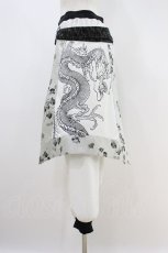 画像4: Qutie Frash / ラップ付きサルエルパンツ  白 H-26-09-14-016-QU-PA-AK-ZH (4)