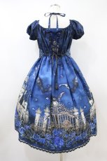 画像2: Enchantlic Enchantilly / 幻影薔薇城〜コウモリ公爵からの招待状〜ワンピース L ブルー H-26-09-14-023-LO-OP-YZ-ZH (2)