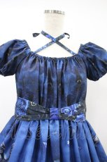 画像4: Enchantlic Enchantilly / 幻影薔薇城〜コウモリ公爵からの招待状〜ワンピース L ブルー H-26-09-14-023-LO-OP-YZ-ZH (4)