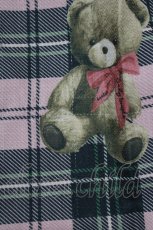 画像5: Emily Temple cute / Teddy Bear Tartanノースリーブワンピース M ピンク H-26-09-15-025-ET-OP-AK-ZH (5)