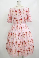 画像3: Emily Temple cute / BerryCherry Parfaitワンピース M ピンク H-26-09-15-027-ET-OP-AK-ZH (3)