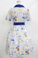 画像3: Emily Temple cute / BATH TIMEワンピース M サックス H-26-09-15-038-ET-OP-AK-ZH (3)