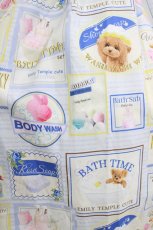 画像4: Emily Temple cute / BATH TIMEワンピース M サックス H-26-09-15-038-ET-OP-AK-ZH (4)