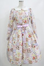 画像1: Emily Temple cute / Anniversary Patchworkワンピース M オフ H-26-09-15-005-ET-OP-AK-ZH (1)