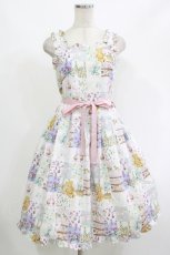 画像1: Emily Temple cute / Anniversary Patchworkキャミソールワンピース M cute H-26-09-15-046-ET-OP-AK-ZH (1)