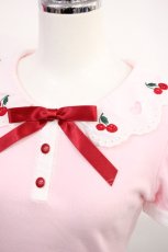 画像3: Angelic Pretty / Lovely Cherryカットソー Free ピンク H-26-09-15-1024-AP-TO-NS-ZH (3)